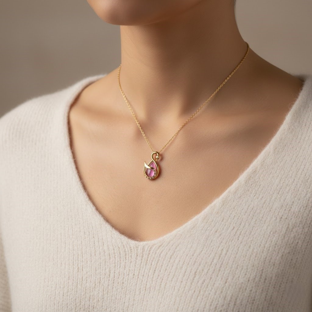 Rose Celeste Pendant - Image 2