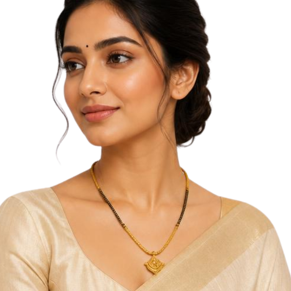 Elegant Gold Mangalsutra - Image 2